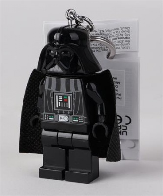 Kulcstartó, LED világítással, LEGO "Star Wars Darth Vader"
