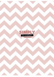 Füzet, tűzött, A4, vonalas, 40 lap, SHKOLYARYK "Simply", vegyes