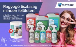 Victoria HYGIENE tisztítószerakció